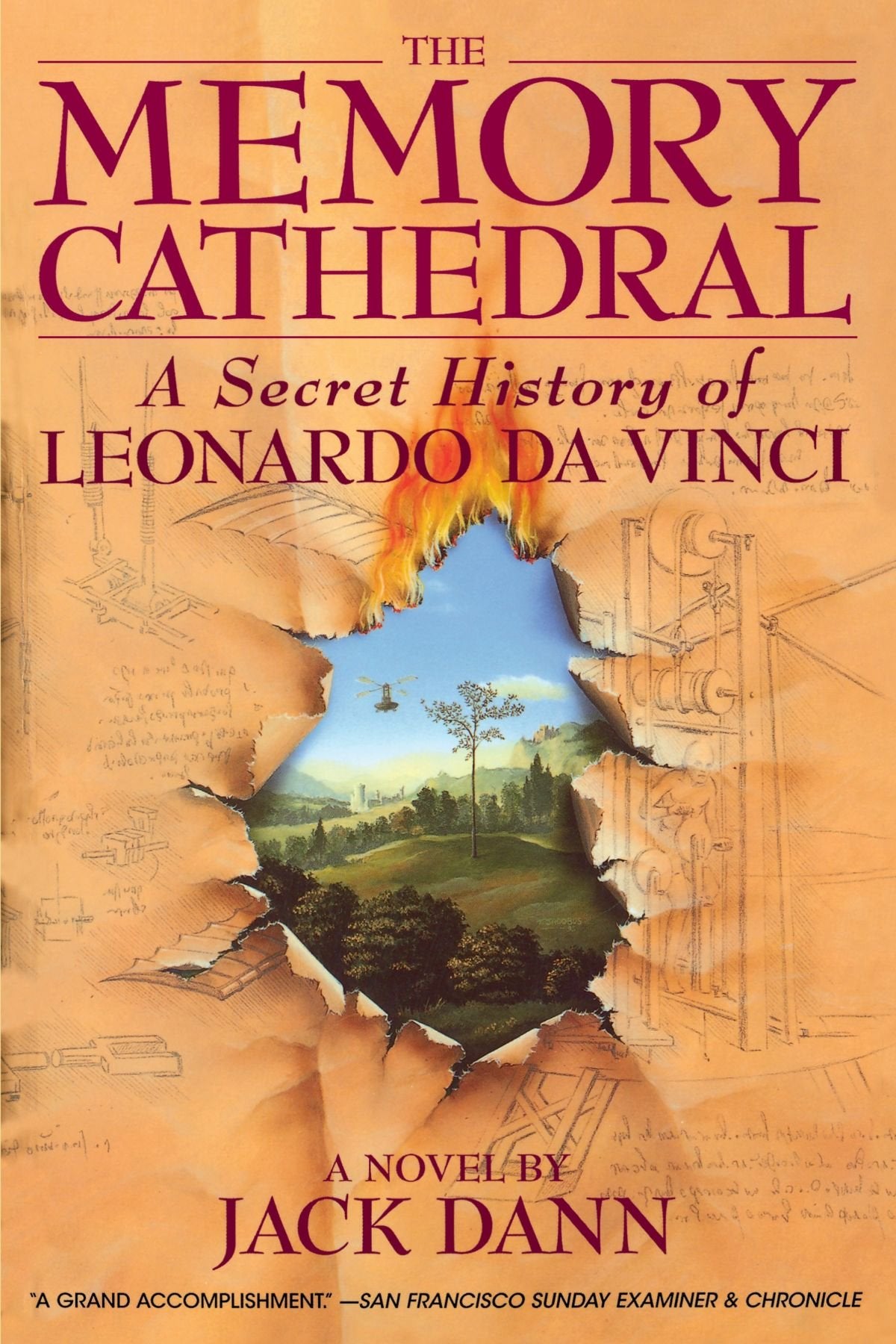 Memory Cathedral: A Secret History of Leonardo Da Vinci book cover
