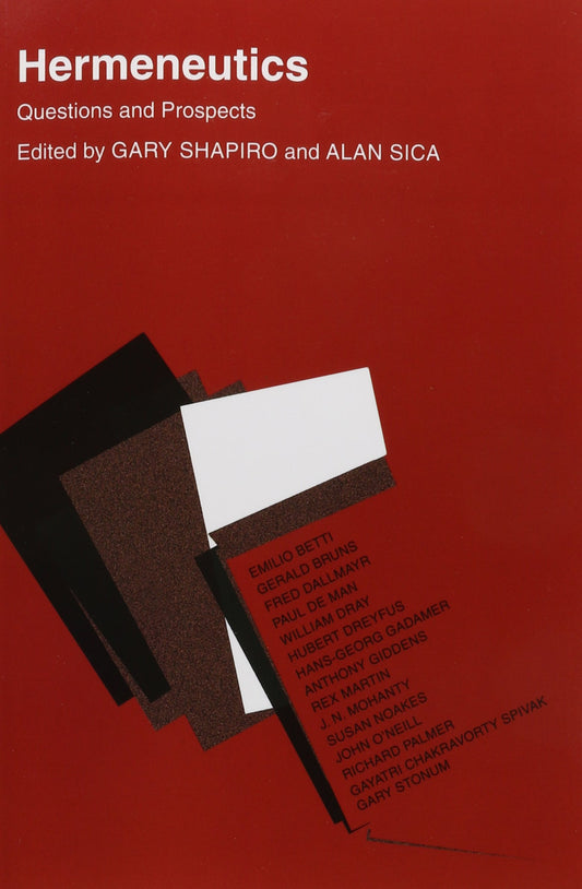 Hermeneutics: Questions and Prospects (Revised) book cover
