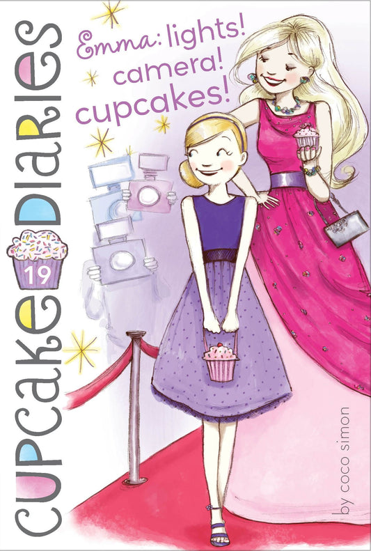 Emma: Lights! Camera! Cupcakes! (19) (Cupcake Diaries) book cover