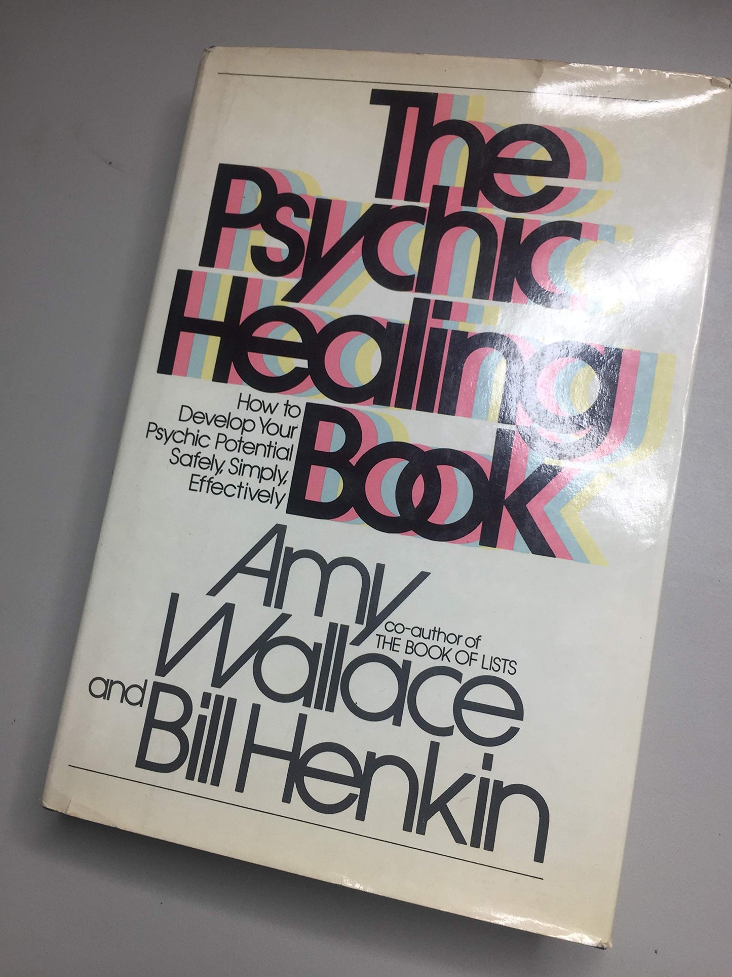 Psychic Healing Book book cover