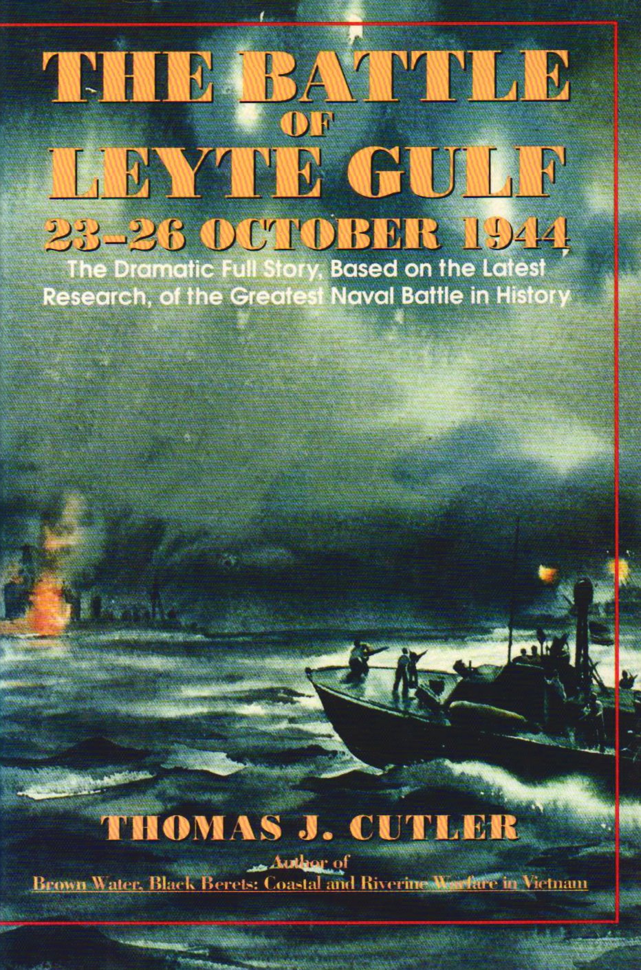 Battle of Leyte Gulf, 23-26 October, 1944 book cover
