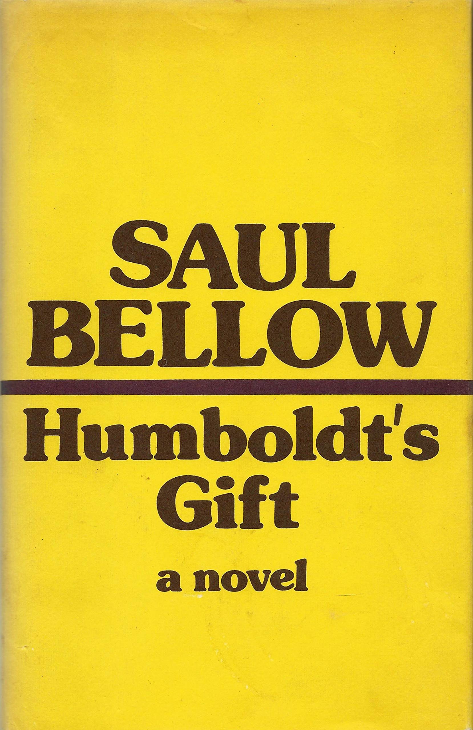 Humboldt's Gift book cover