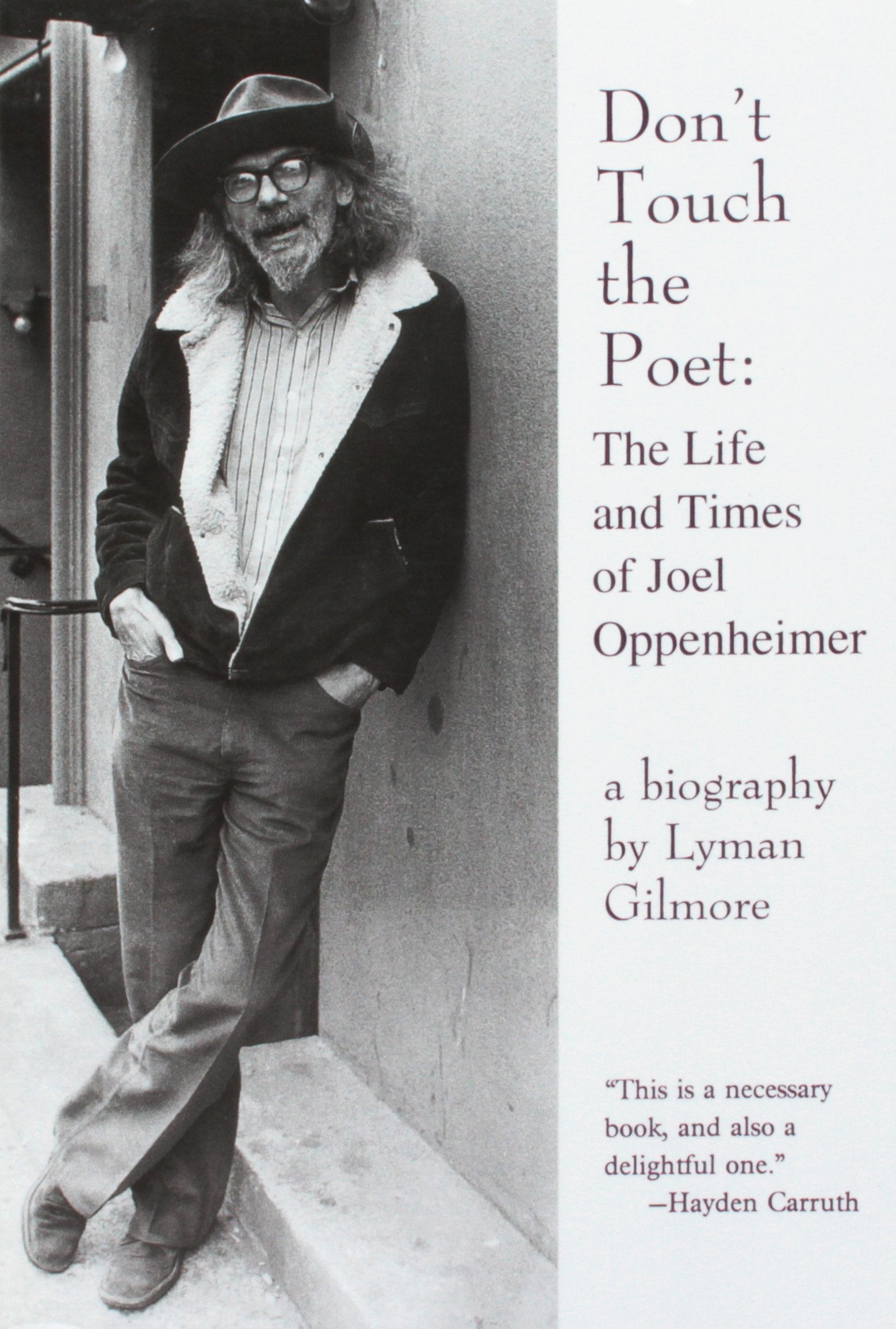 Don't Touch the Poet: The Life and Times of Joel Oppenheimer book cover