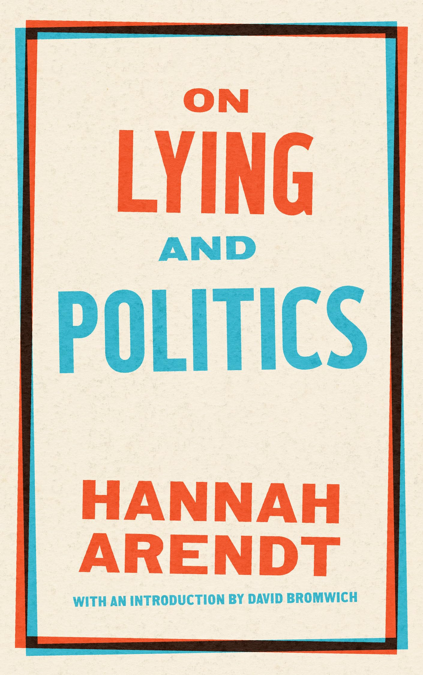 On Lying and Politics: A Library of America Special Publication book cover