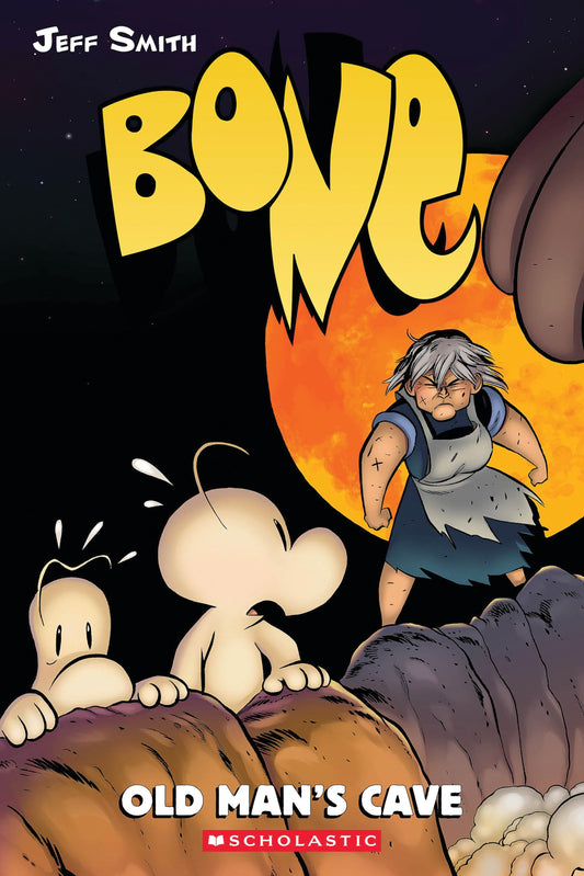Old Man's Cave: A Graphic Novel (Bone #6), 6 book cover