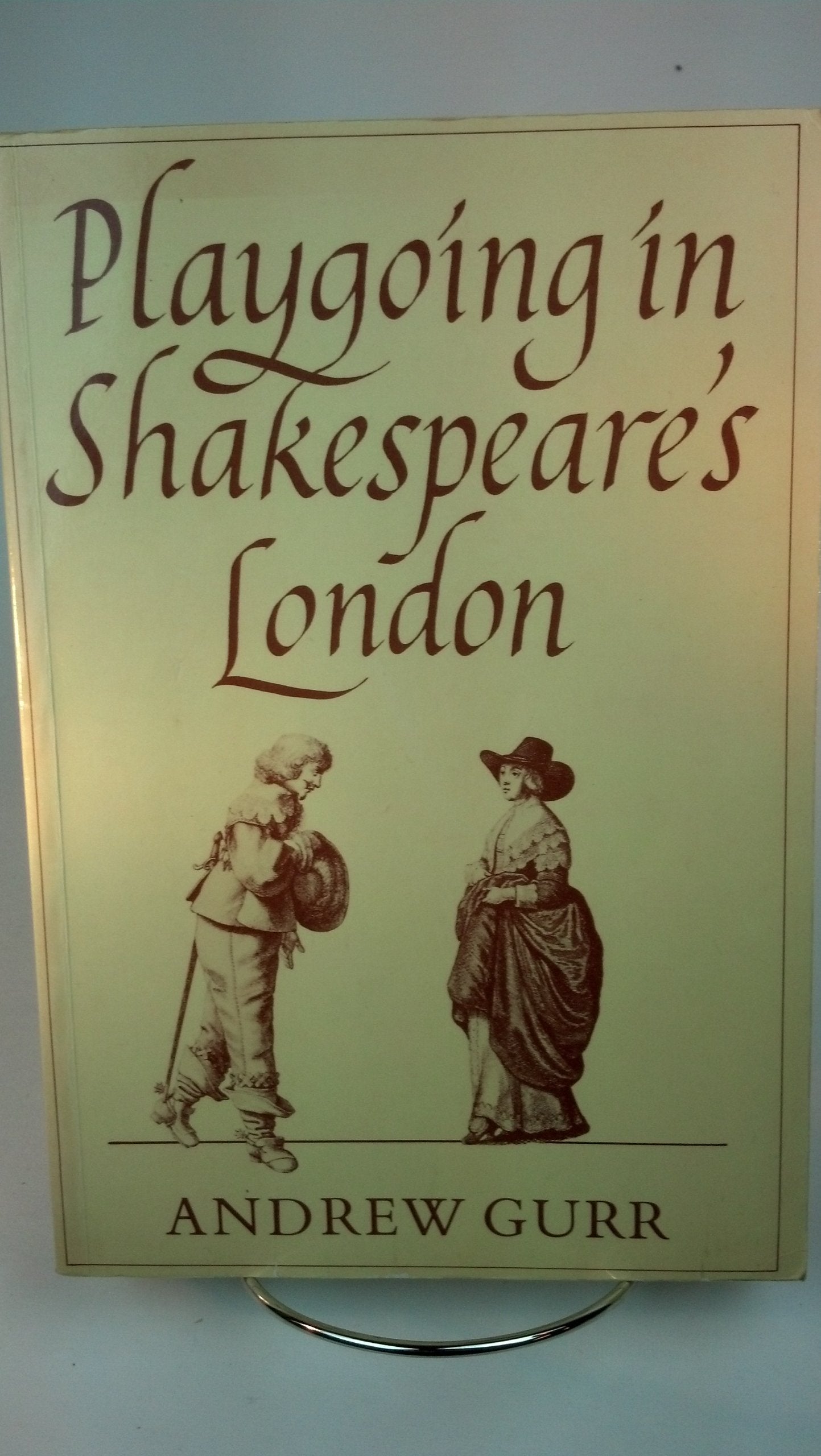 Playgoing in Shakespeare's London book cover