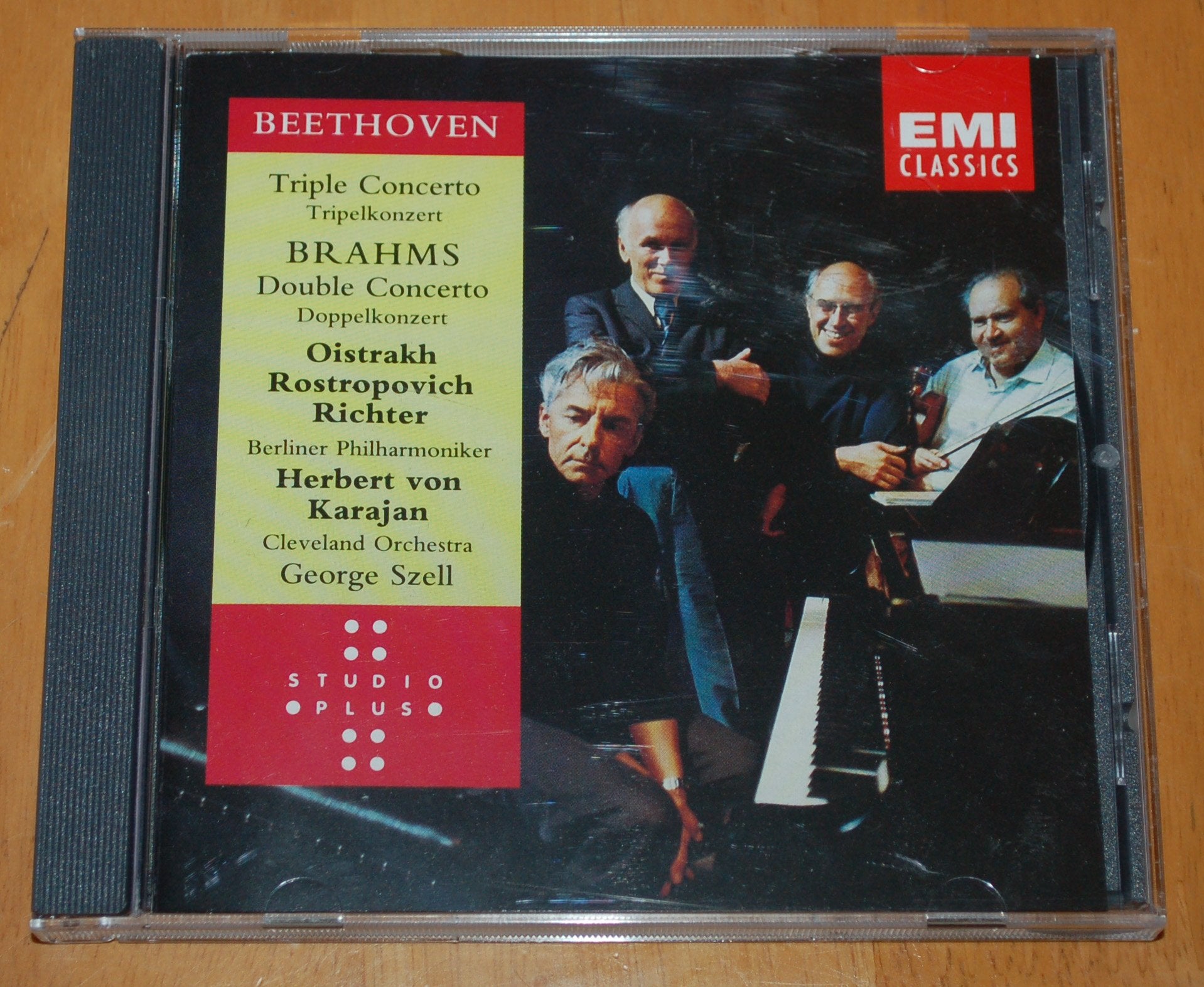 Beethoven: Triple Concerto / Brahms: Double Concerto book cover