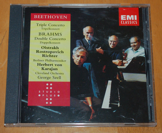 Beethoven: Triple Concerto / Brahms: Double Concerto book cover