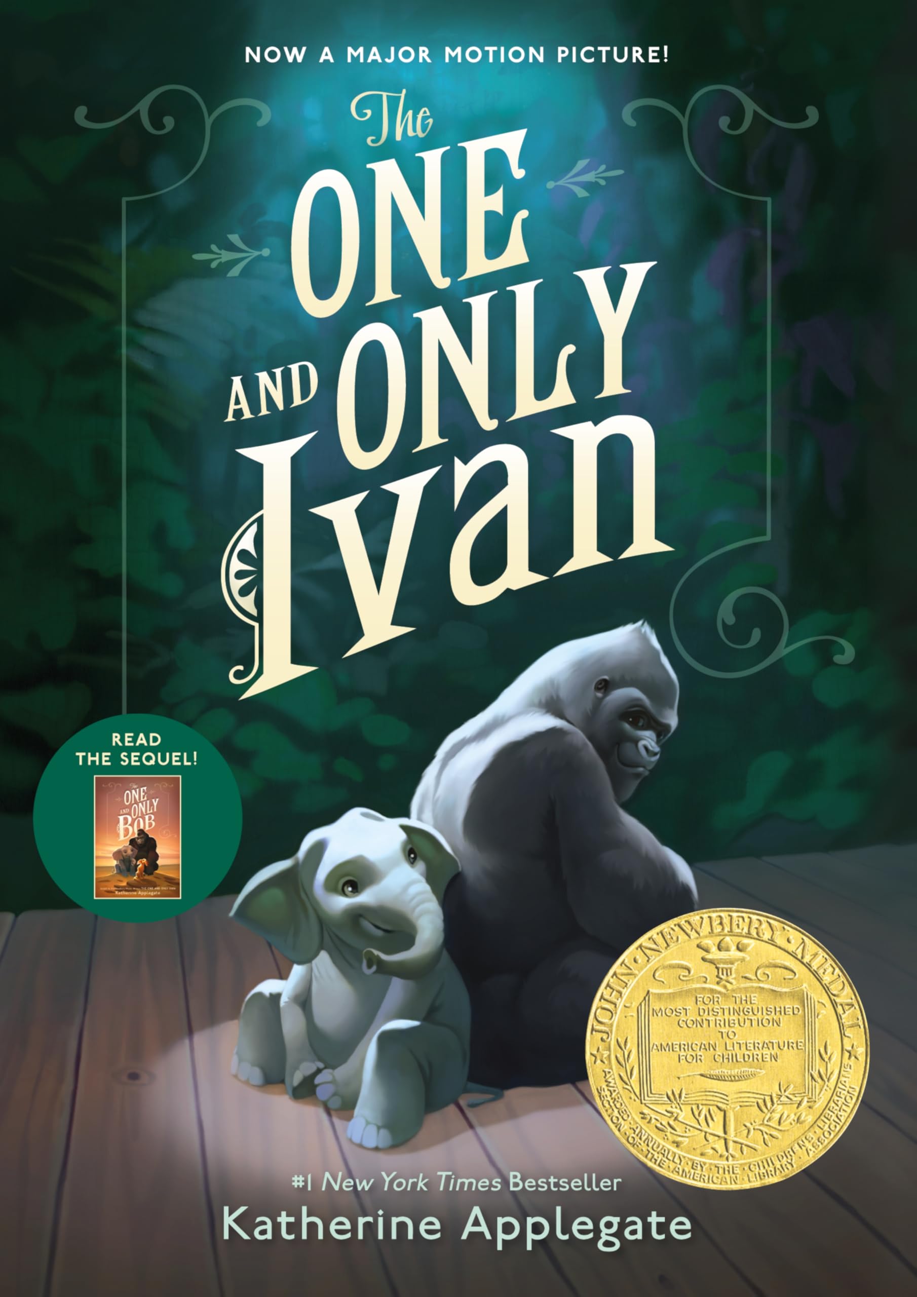 One and Only Ivan: A Newbery Award Winner book cover