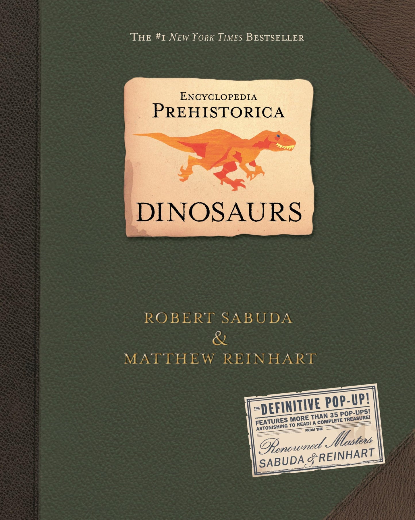 Encyclopedia Prehistorica Dinosaurs Pop-Up book cover