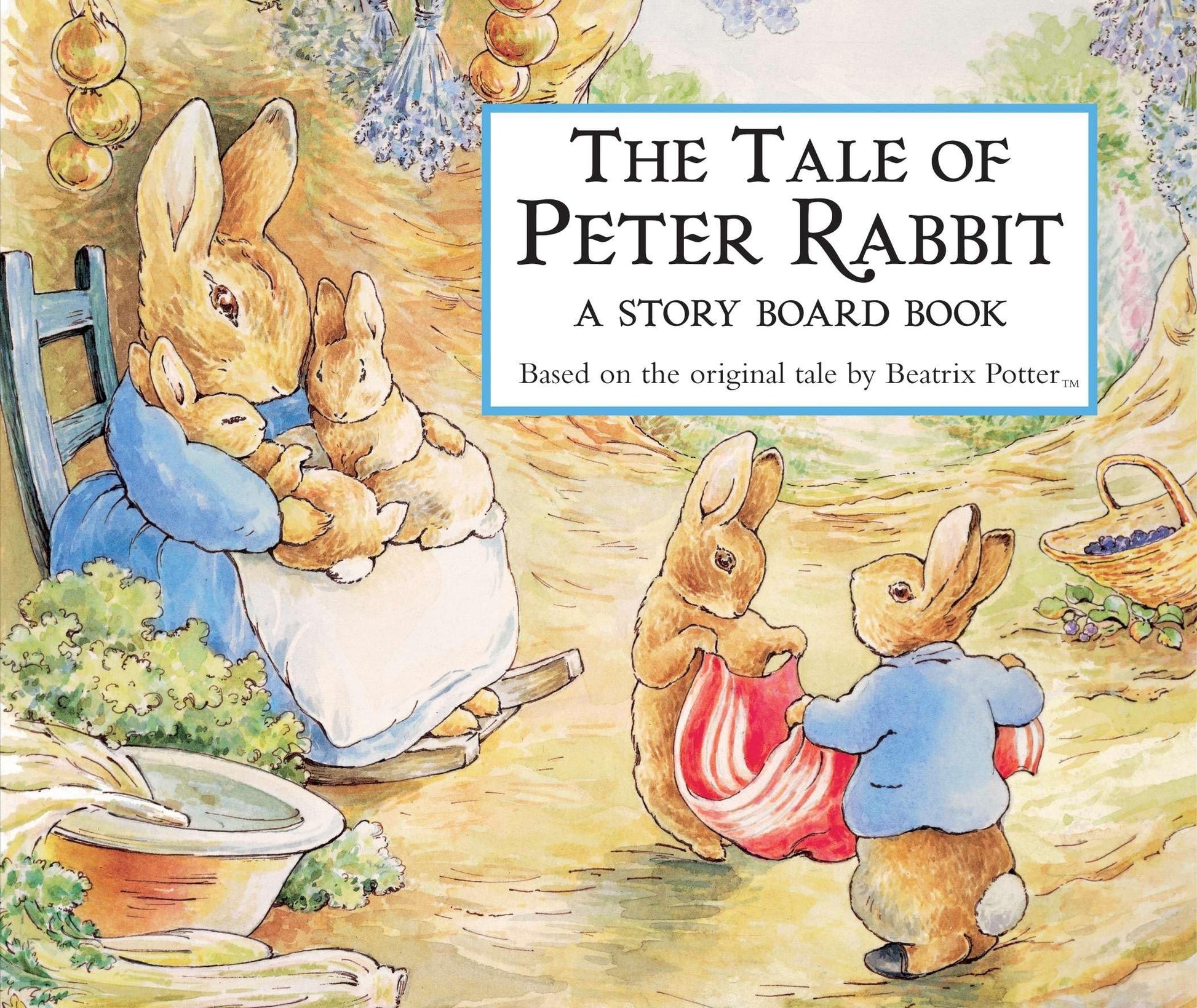 Tale of Peter Rabbit: A Story Board Book book cover