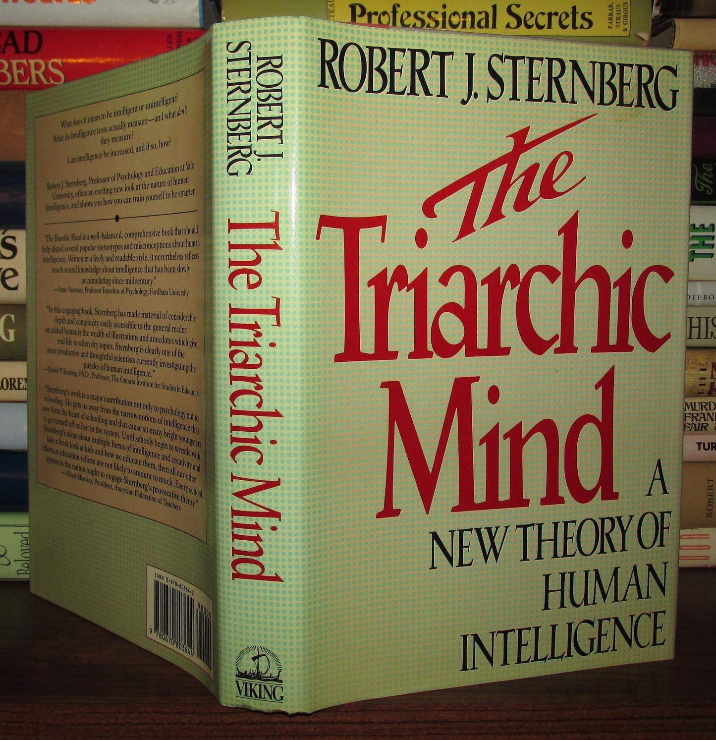 Triarchic Mind: 2a New Theory of Human Intelligence book cover