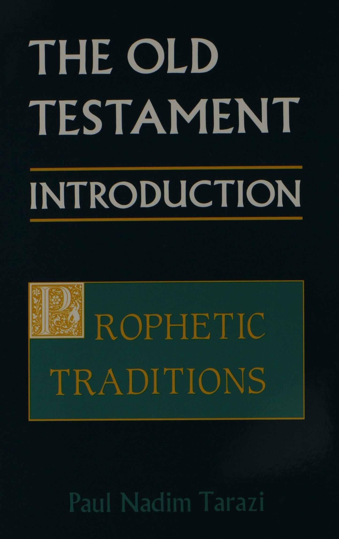 Prophetic Traditions book cover