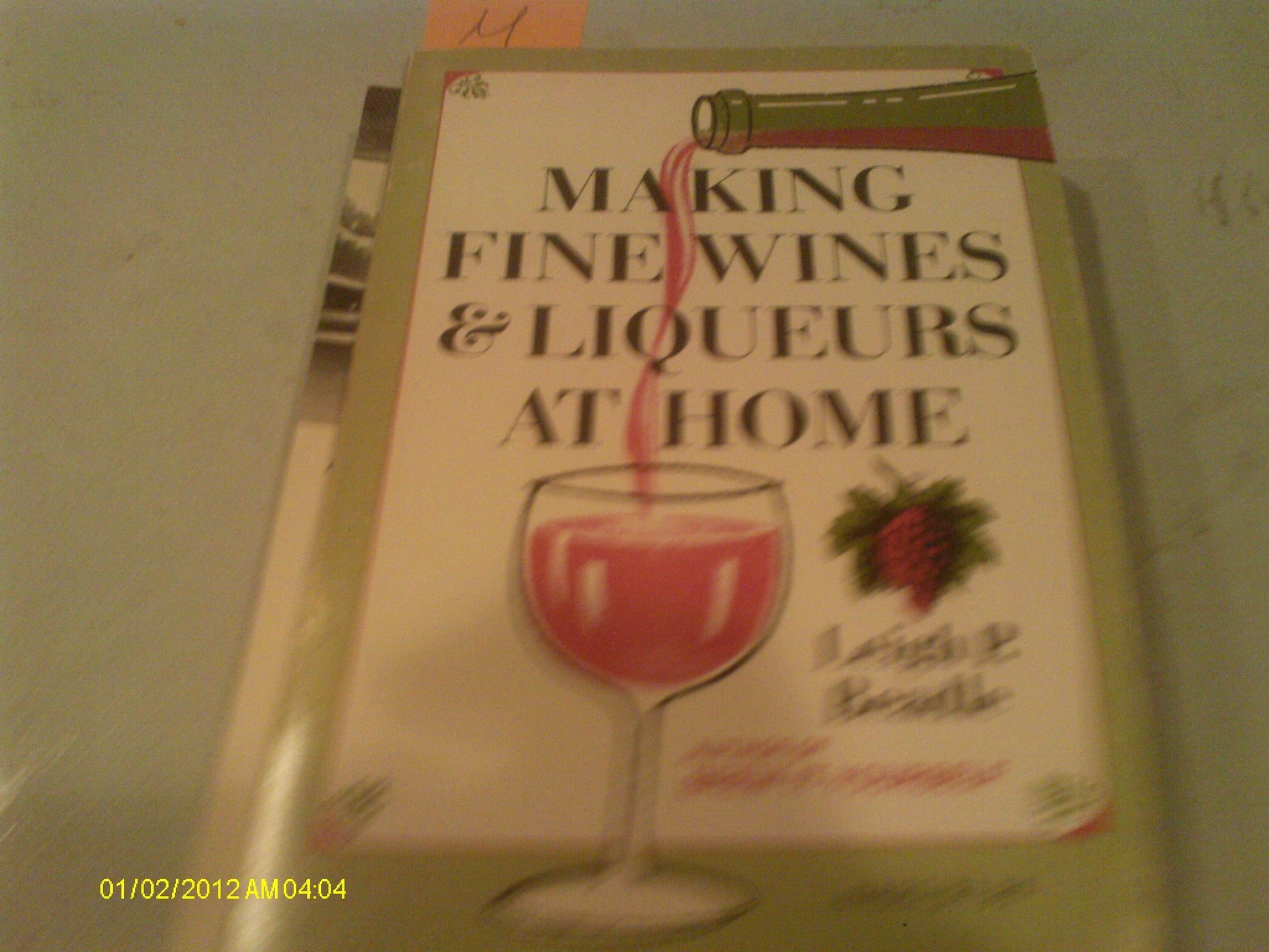 Making Fine Wines and Liqueurs at Home book cover