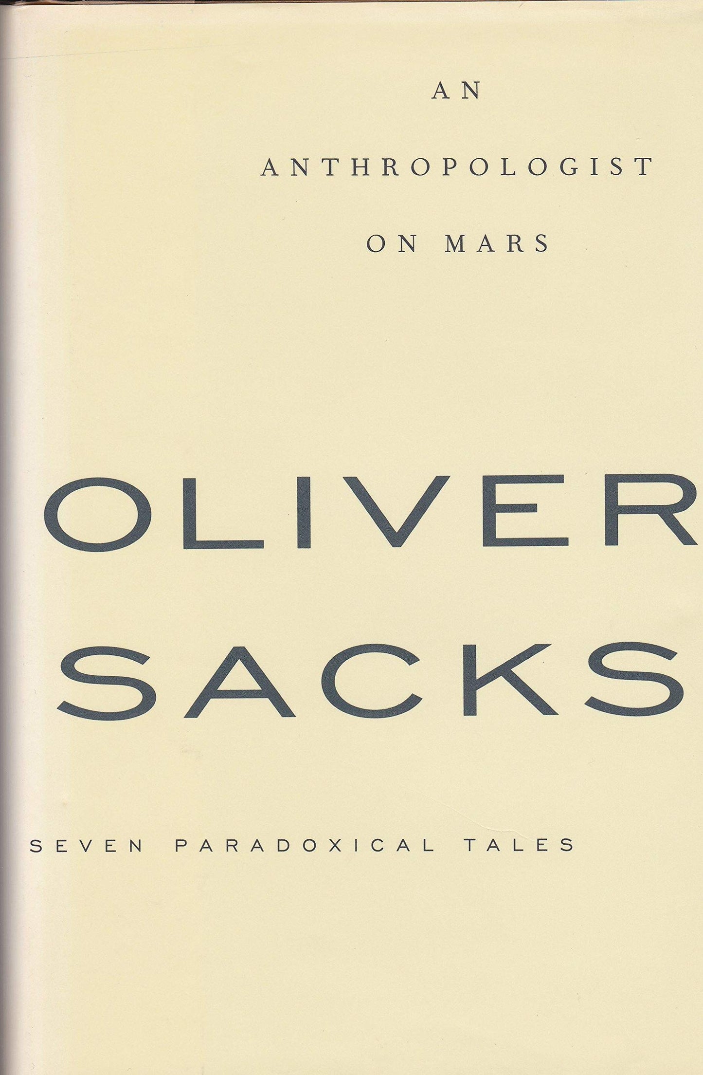 Anthropologist on Mars: Seven Paradoxical Tales book cover