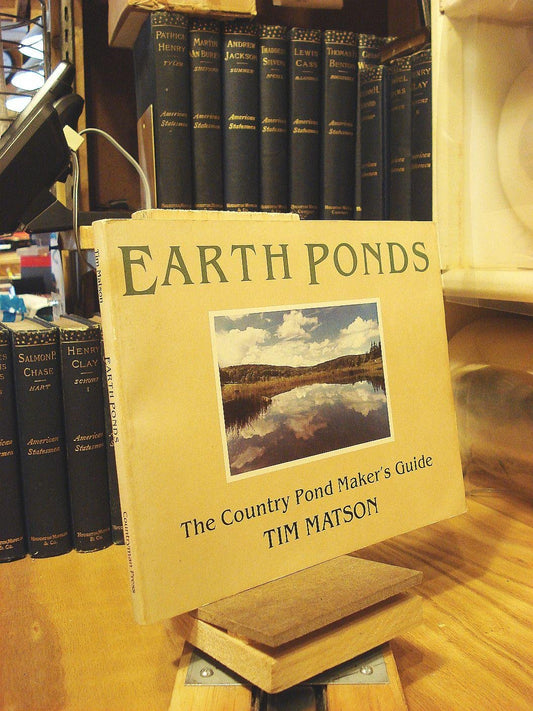 Earth Ponds: The Country Pond Maker's Guide book cover