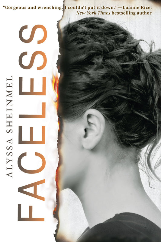Faceless book cover