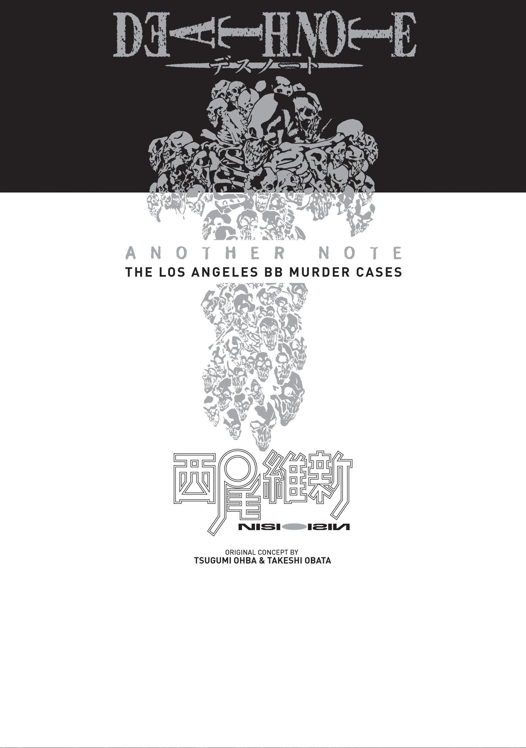 Death Note Another Note: The Los Angeles BB Murder Cases book cover