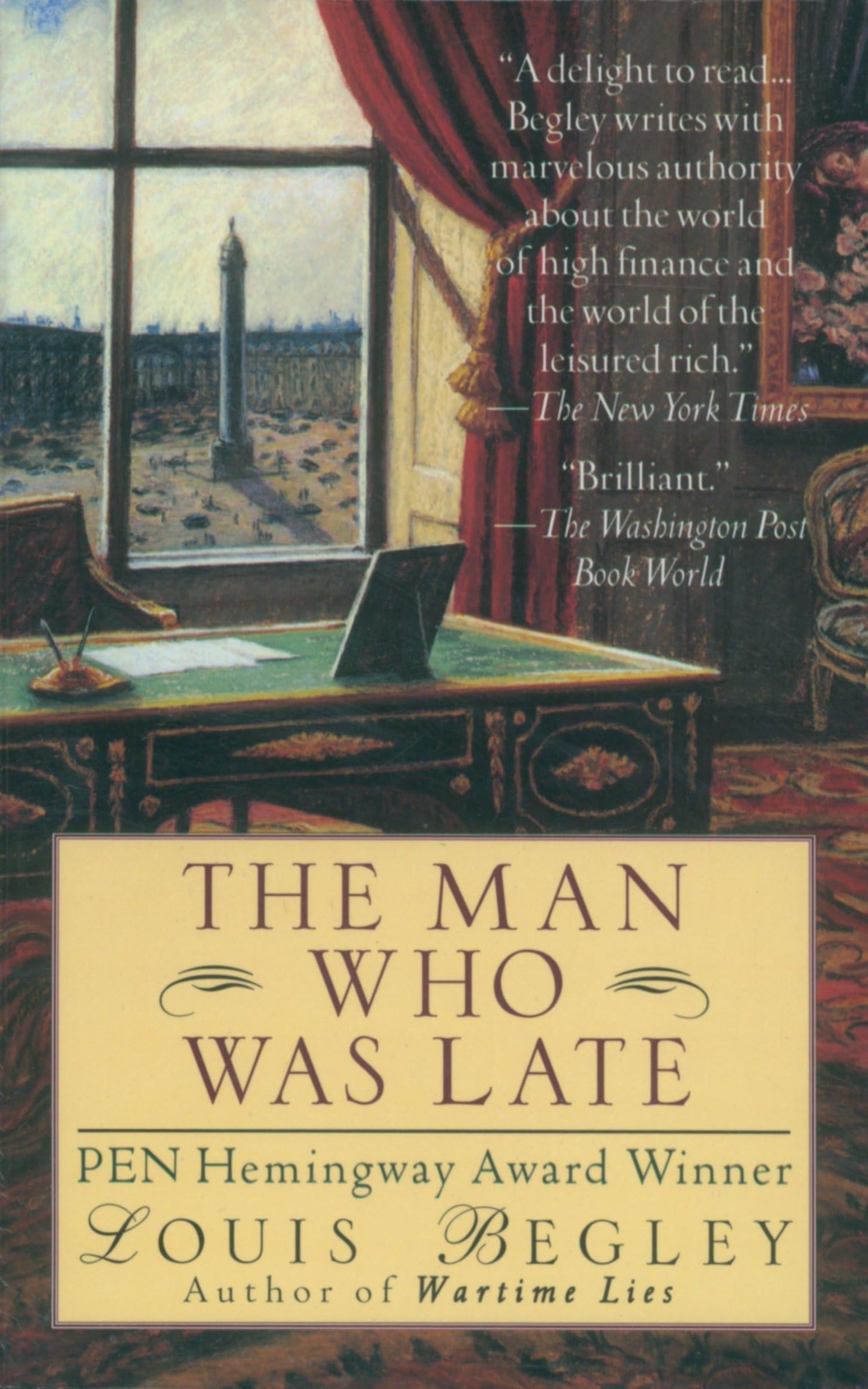 Man Who Was Late book cover