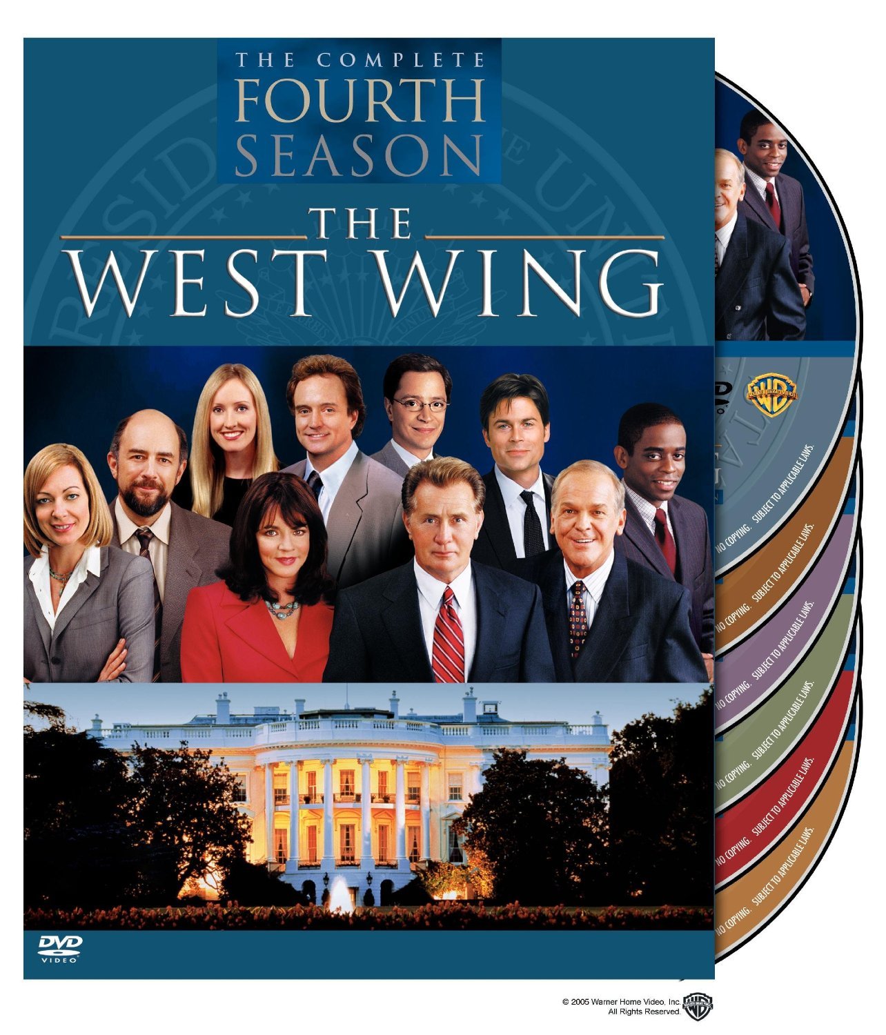 West Wing: The Complete Fourth Season book cover