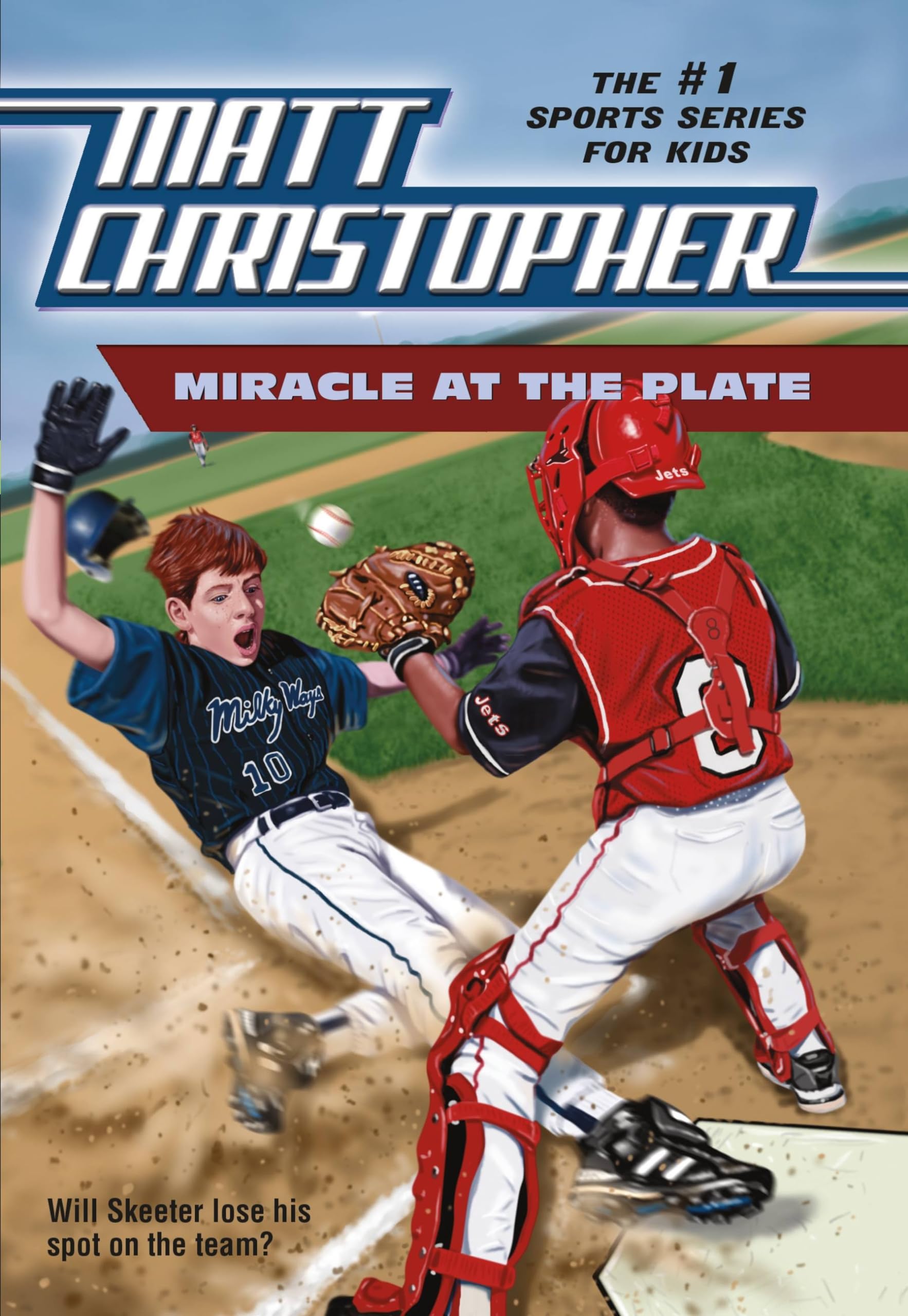 Miracle at the Plate (Matt Christopher Sports Classics) book cover