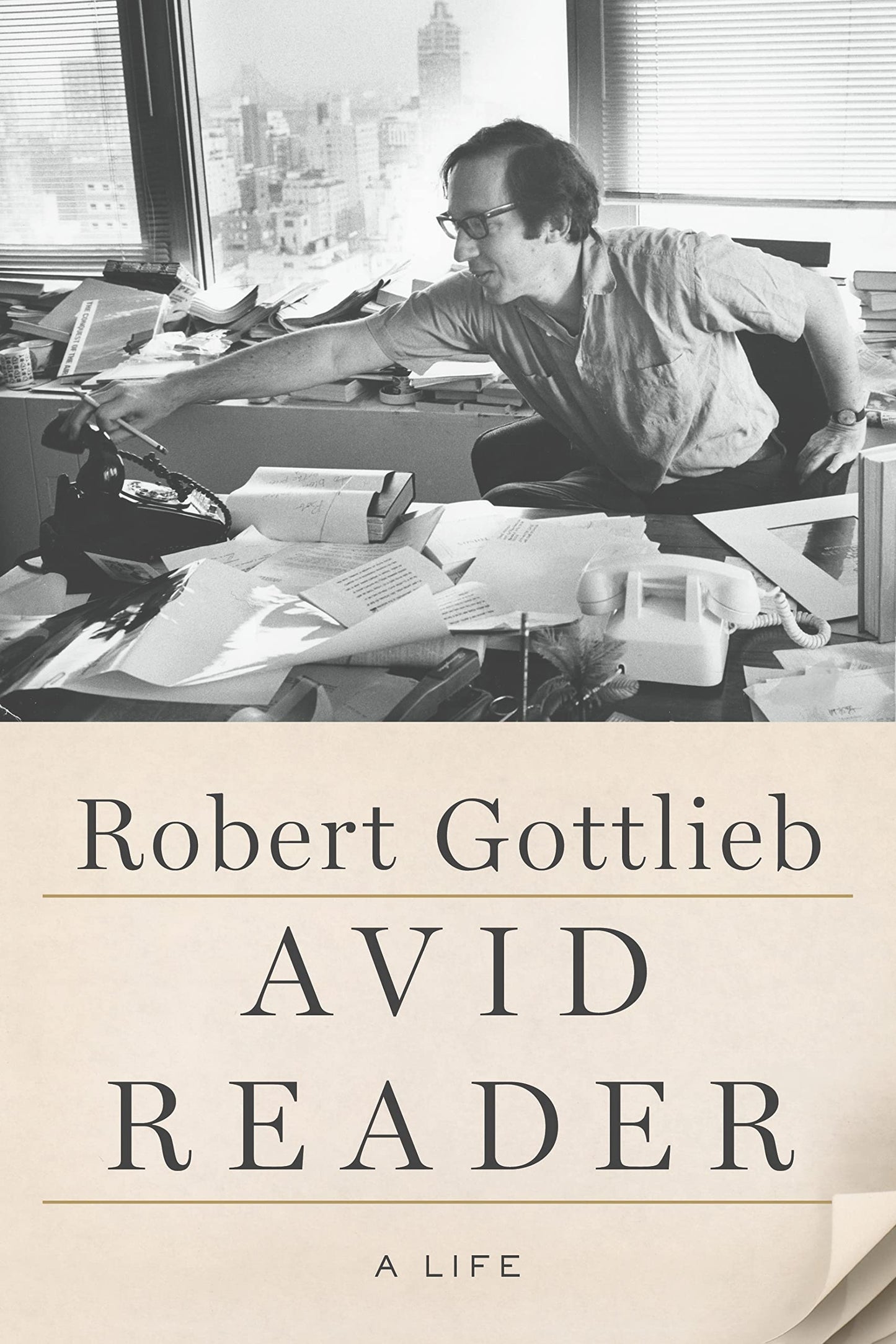Avid Reader: A Life book cover