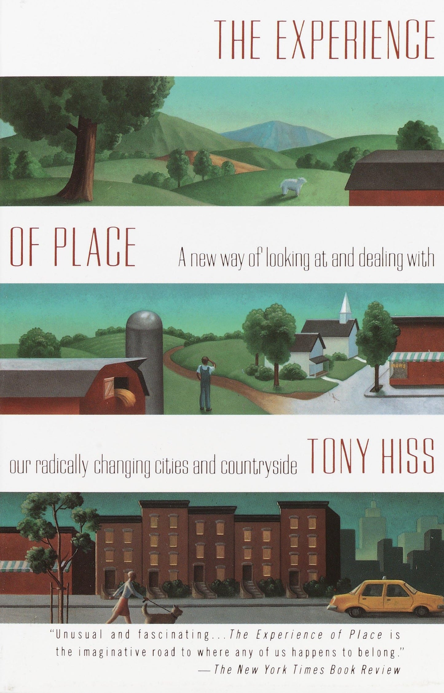 Experience of Place: A New Way of Looking at and Dealing with Our Radically Changing Cities and Countryside book cover