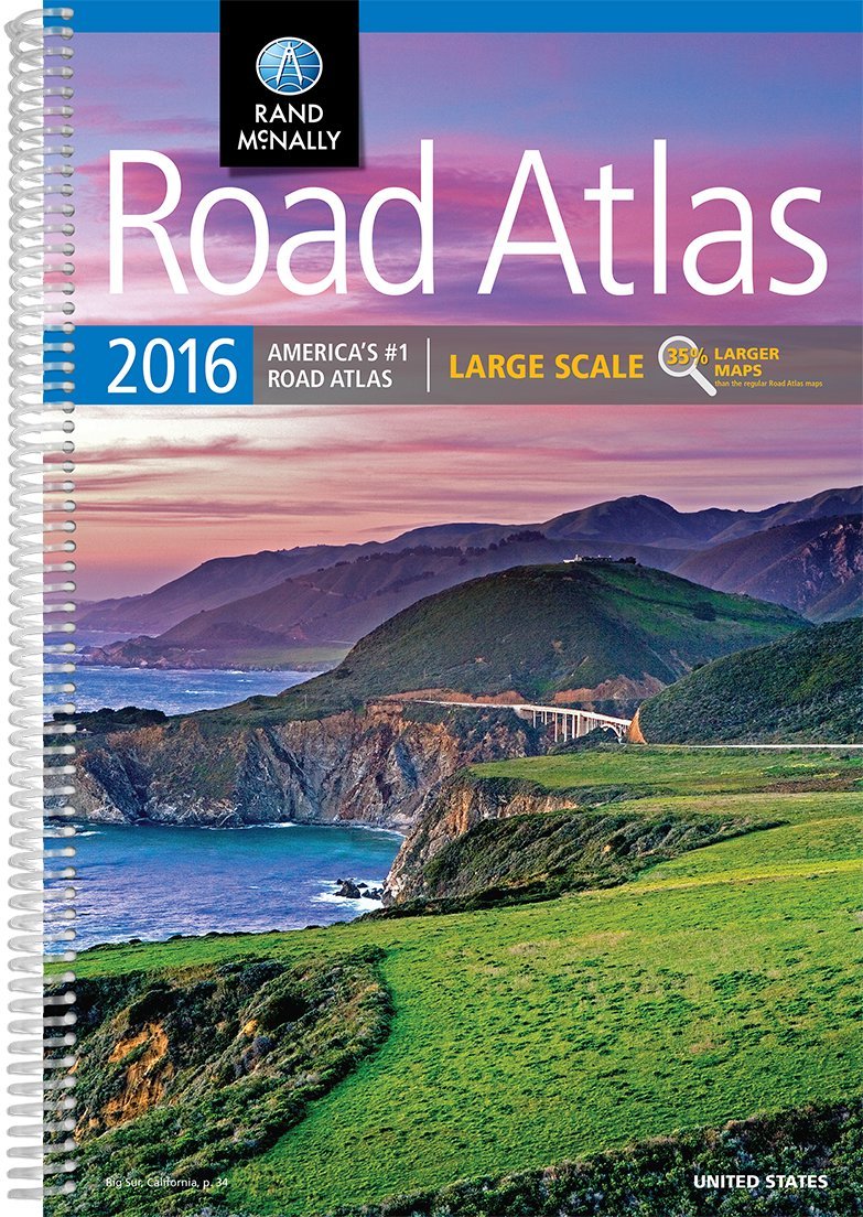 Road Atlas Large Scale (2016) book cover