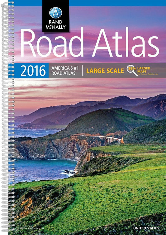 Road Atlas Large Scale (2016) book cover