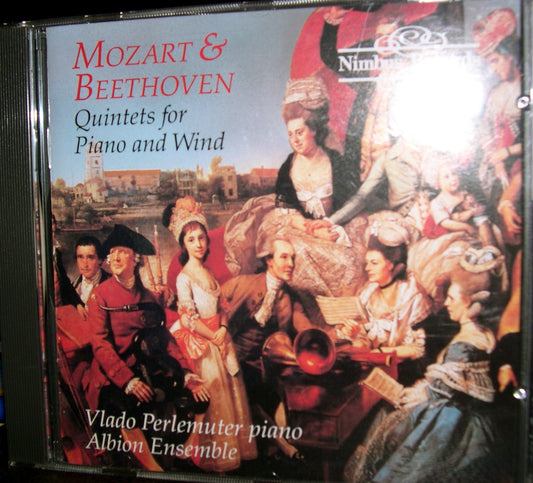 Beethoven/Mozart:Piano/Wind Quintets book cover