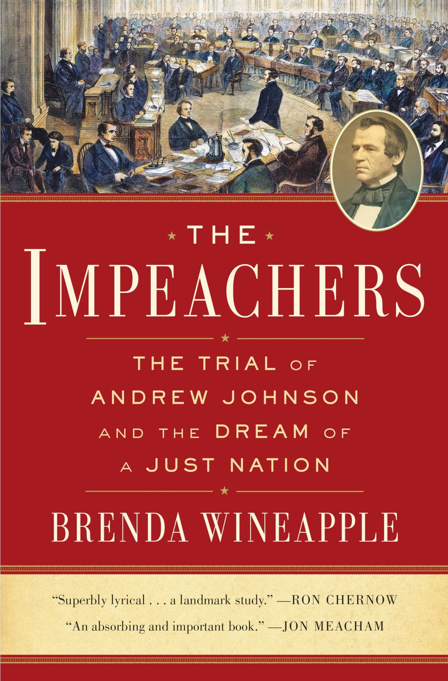 Impeachers: The Trial of Andrew Johnson and the Dream of a Just Nation book cover