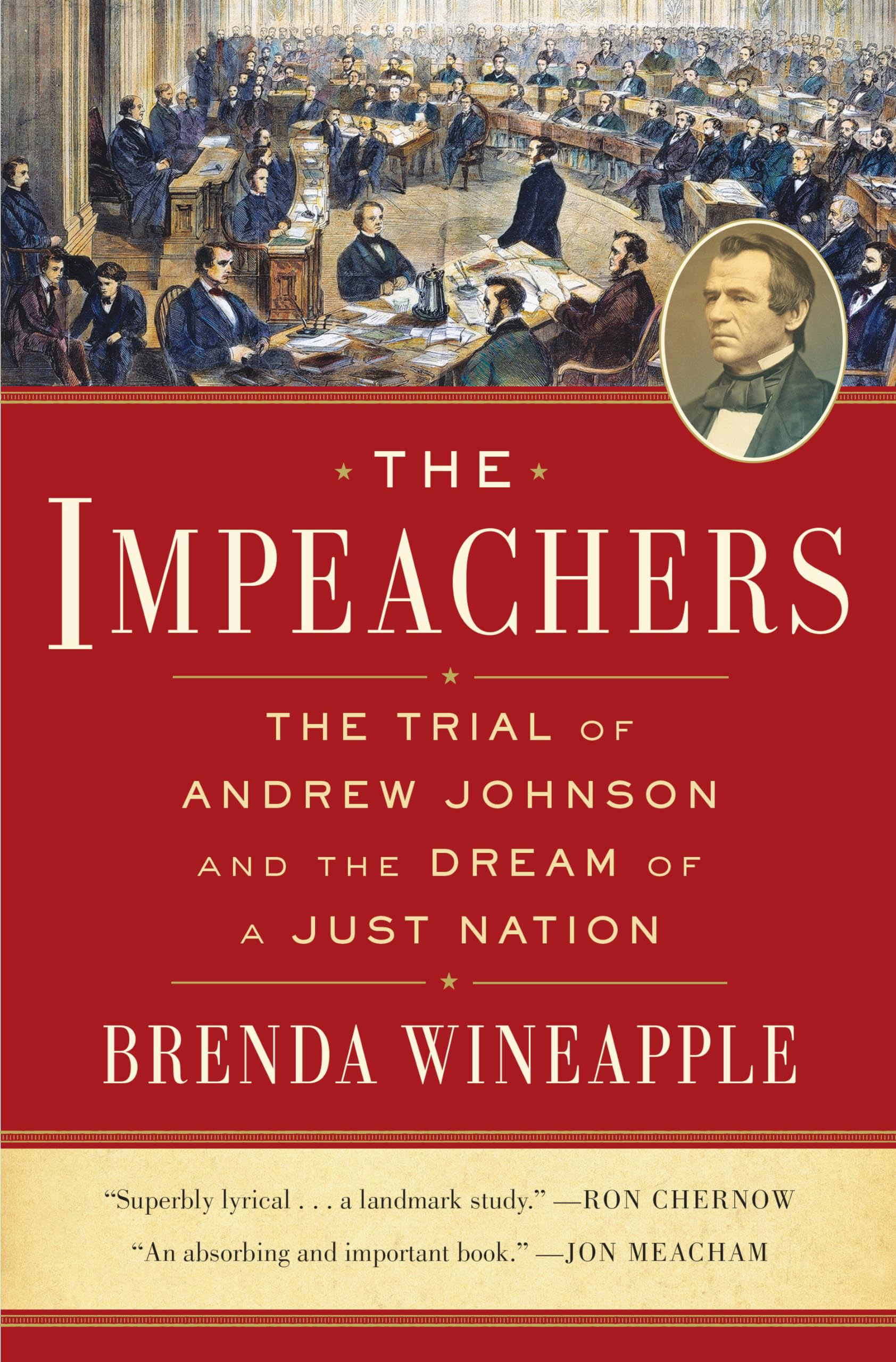 Impeachers: The Trial of Andrew Johnson and the Dream of a Just Nation book cover
