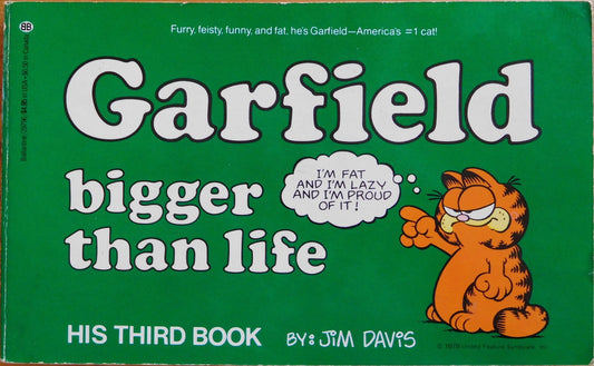 BT-Garfield: Bigr Than (Ballantine Books) book cover