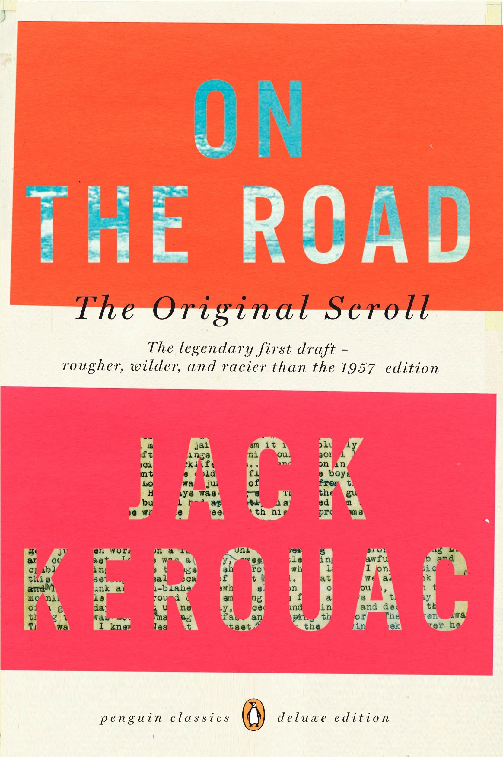 On the Road: The Original Scroll: (Penguin Classics Deluxe Edition) book cover