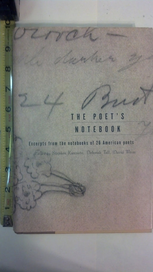 Poet's Notebook book cover