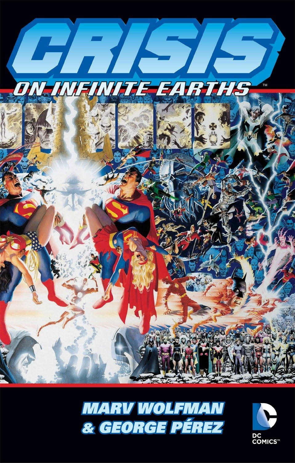 Crisis on Infinite Earths book cover