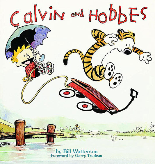 Calvin and Hobbes book cover