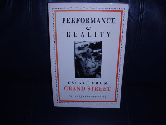 Performance and Reality book cover