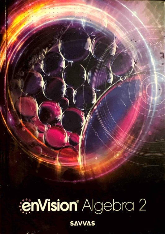 envision Algebra 2 , Common Core , Student Edition ,
