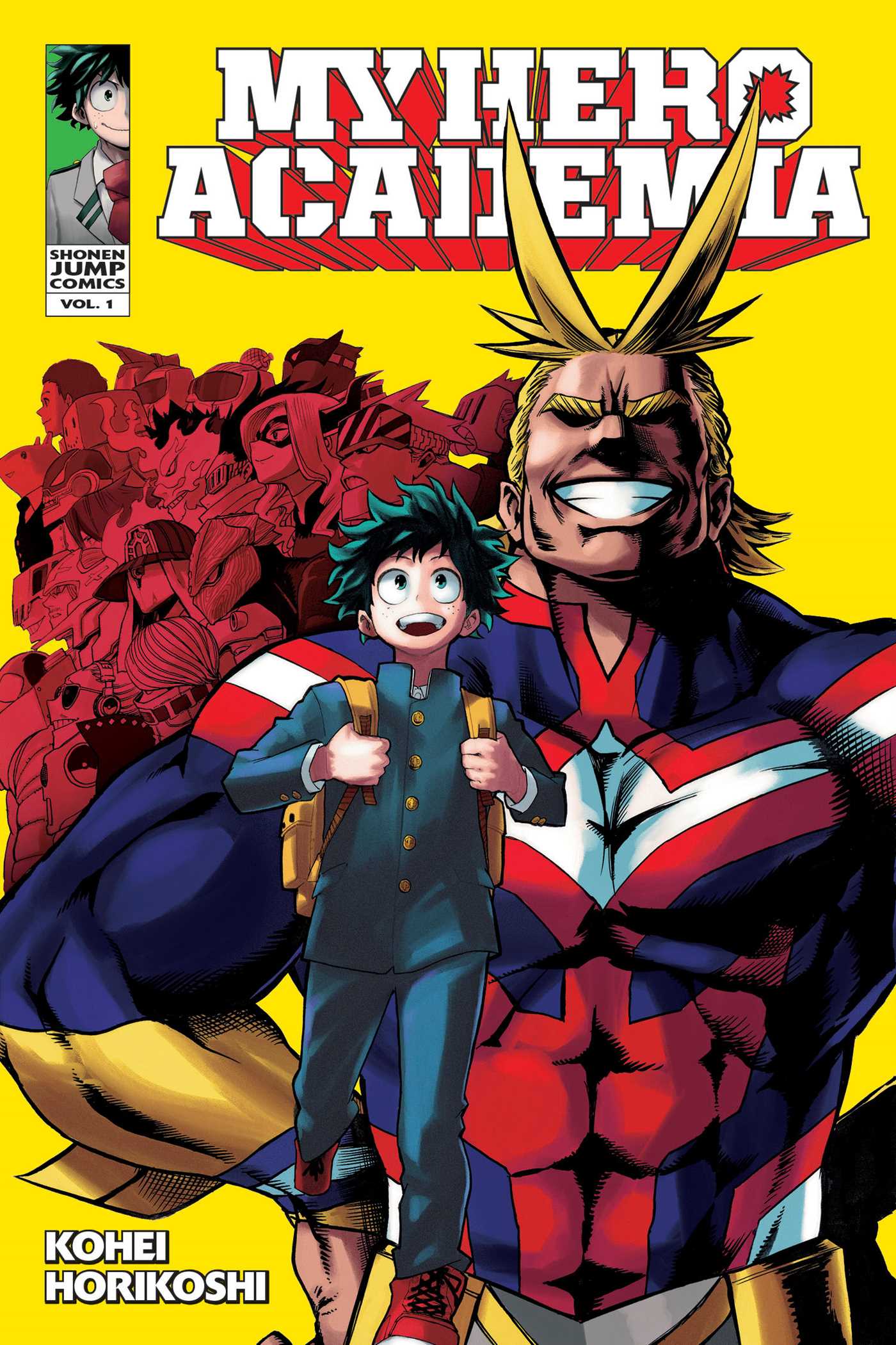 My Hero Academia, Vol. 1, 1 book cover