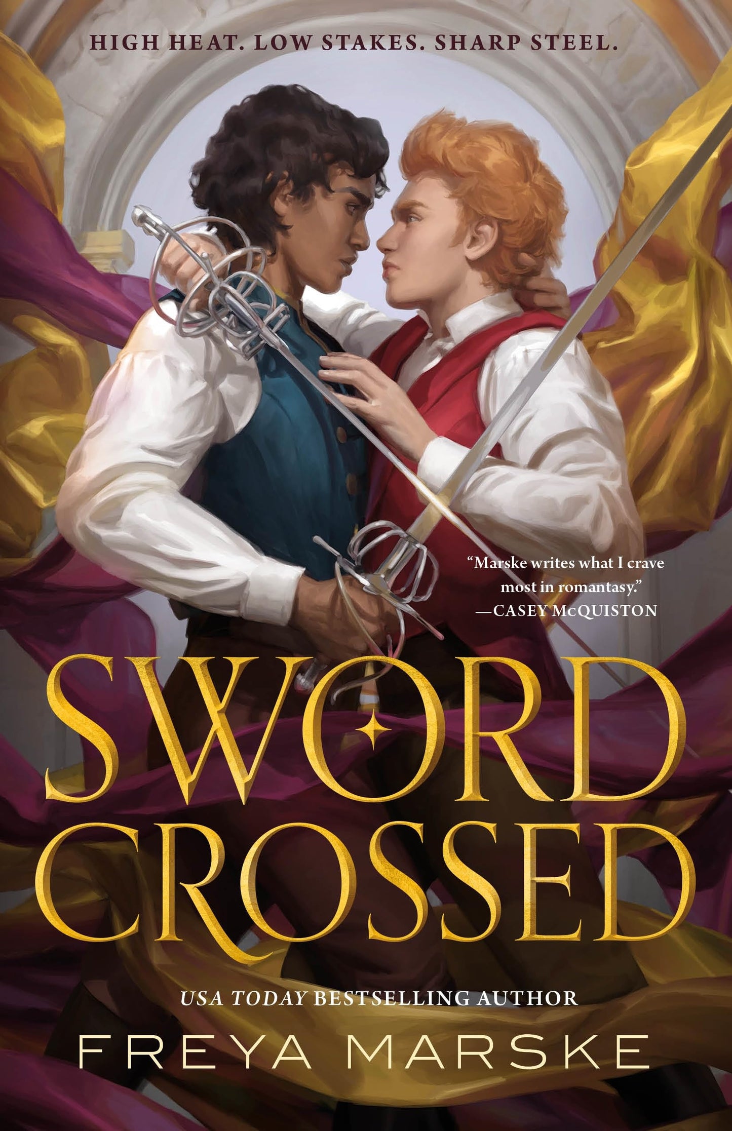 Swordcrossed book cover