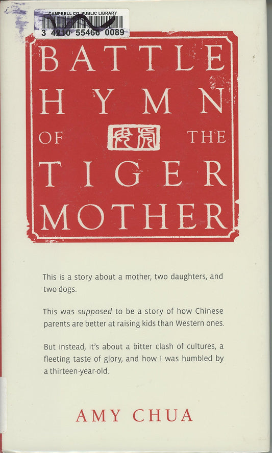 Battle Hymn of the Tiger Mother book cover