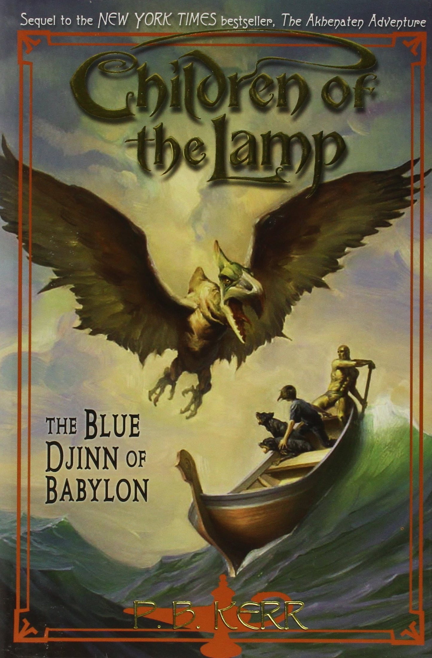 Blue Djinn of Babylon book cover