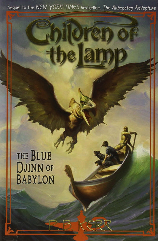 Blue Djinn of Babylon book cover