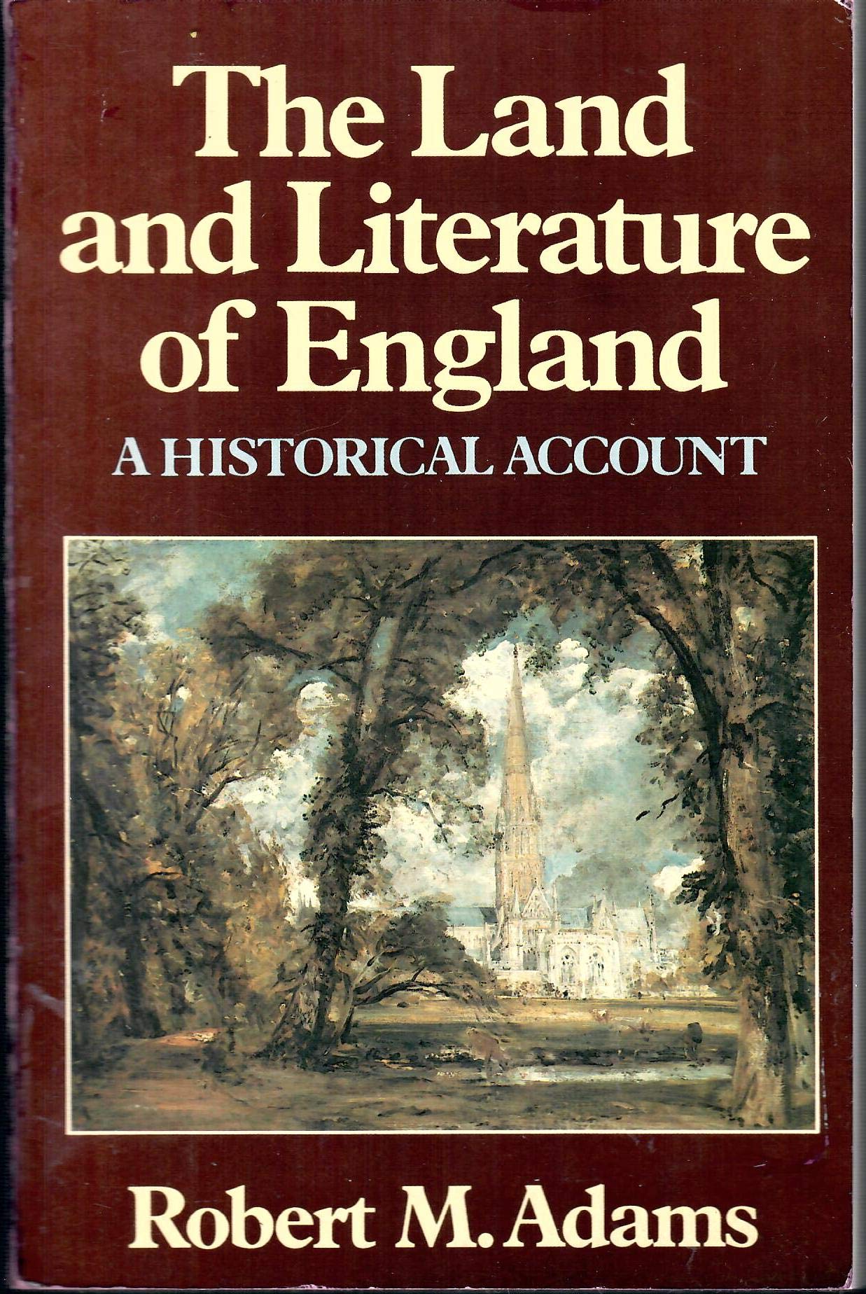 Land and Literature of England: A Historical Account book cover