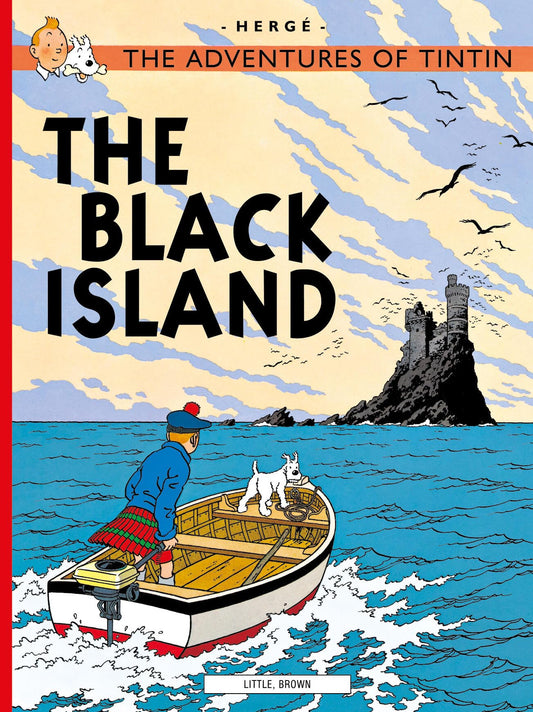 Adventures of Tintin: Black Island book cover