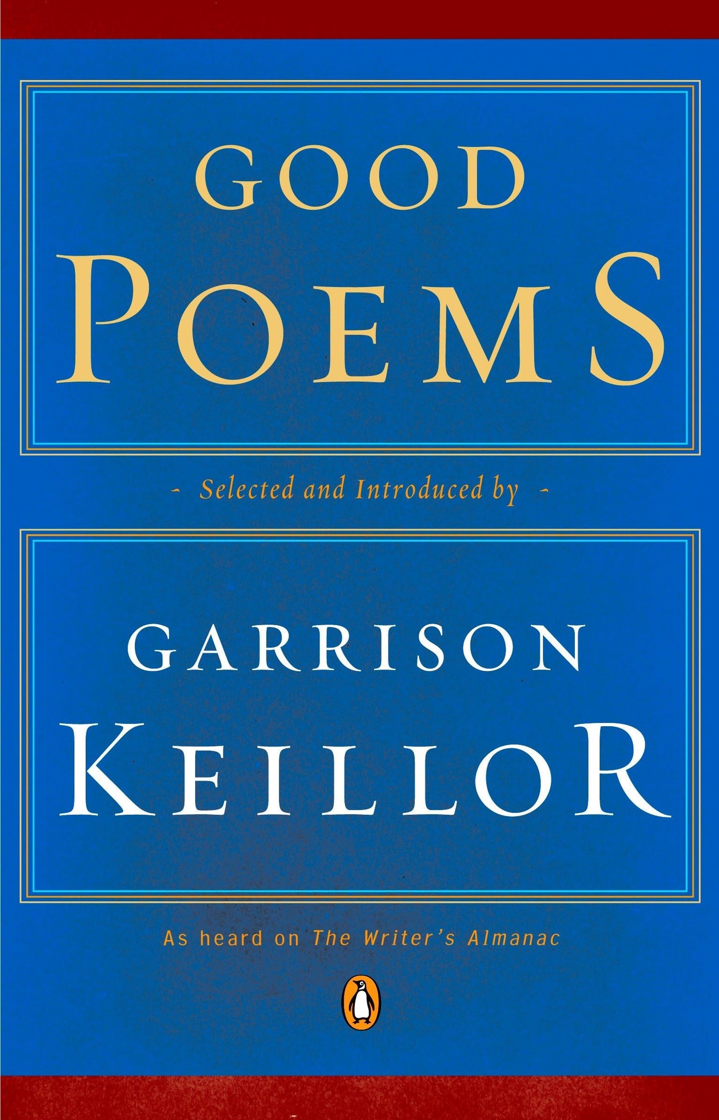 Good Poems book cover