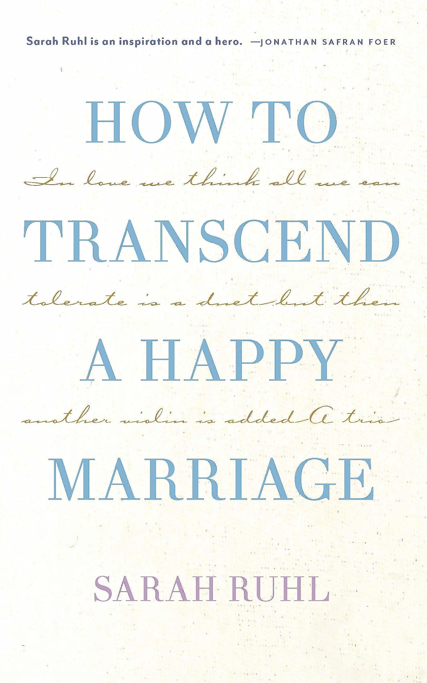 How to Transcend a Happy Marriage (TCG Edition) book cover