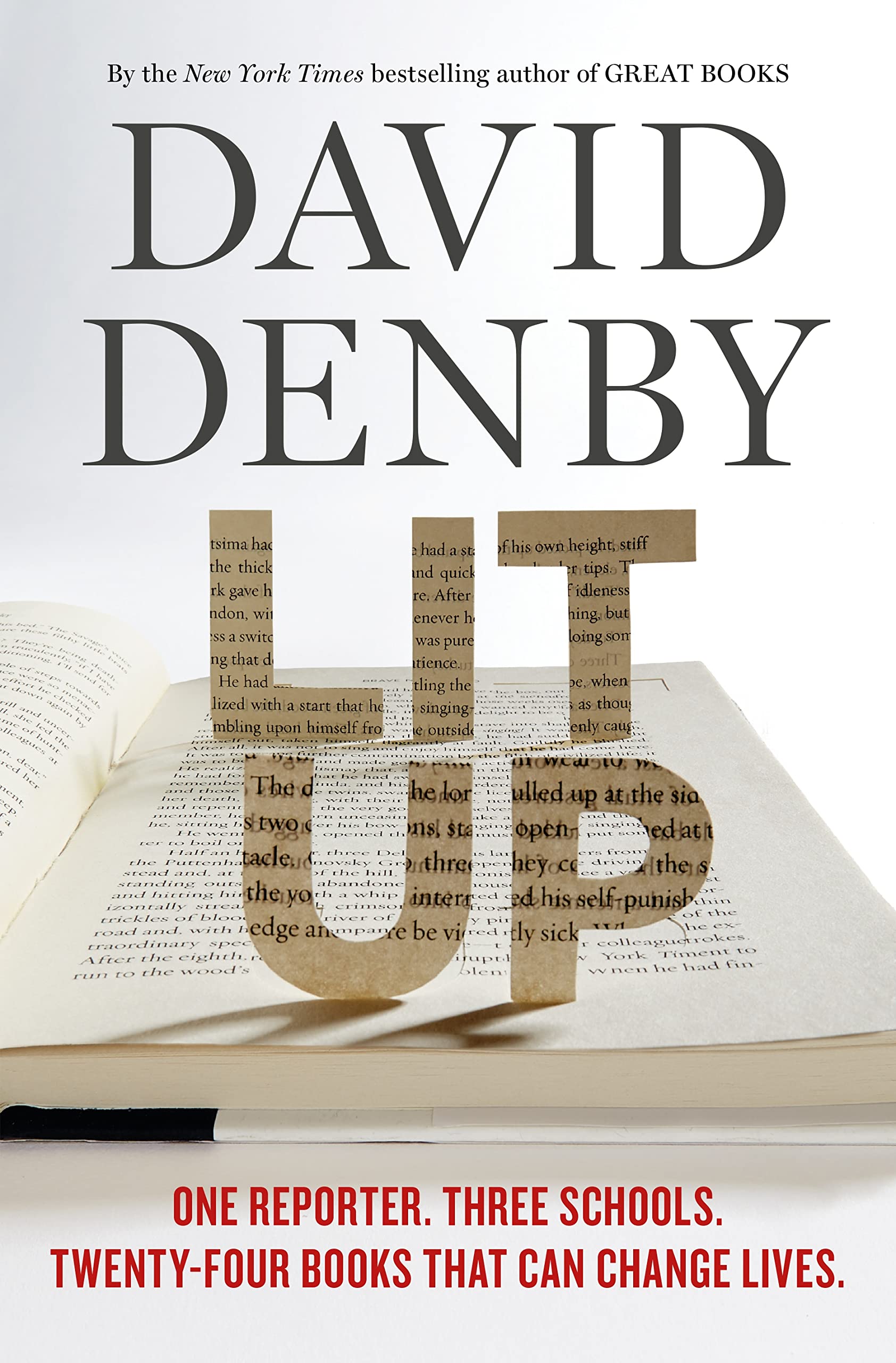 Lit Up: One Reporter. Three Schools. Twenty-Four Books That Can Change Lives. book cover