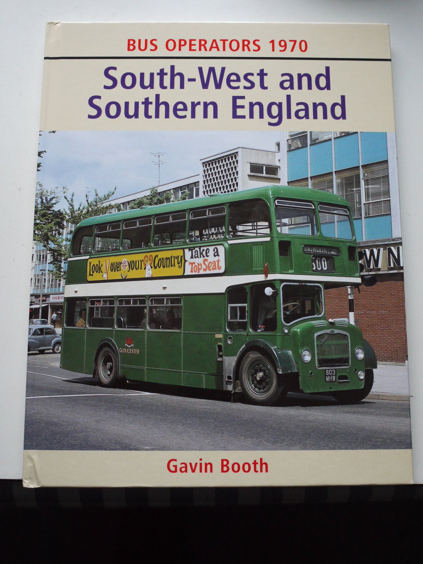 South-West England. Gavin Booth book cover